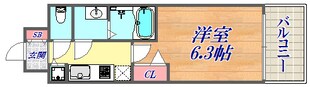 プレサンスみなと元町駅前の物件間取画像